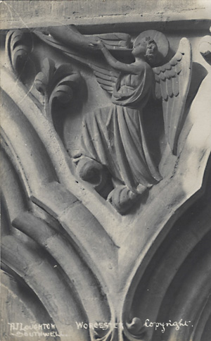 Carving of an Angel