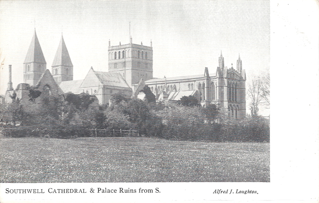 Southwell Cathedral & Palace Ruins from S.