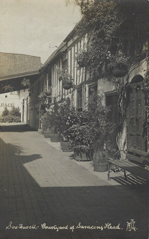 Sarecens Head Courtyard